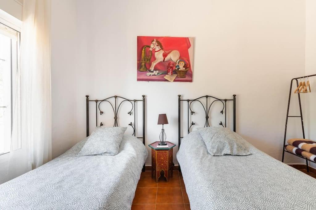 Casa Rural Navalonguilla Con Piscina 圣奥拉利亚德尔卡拉 外观 照片