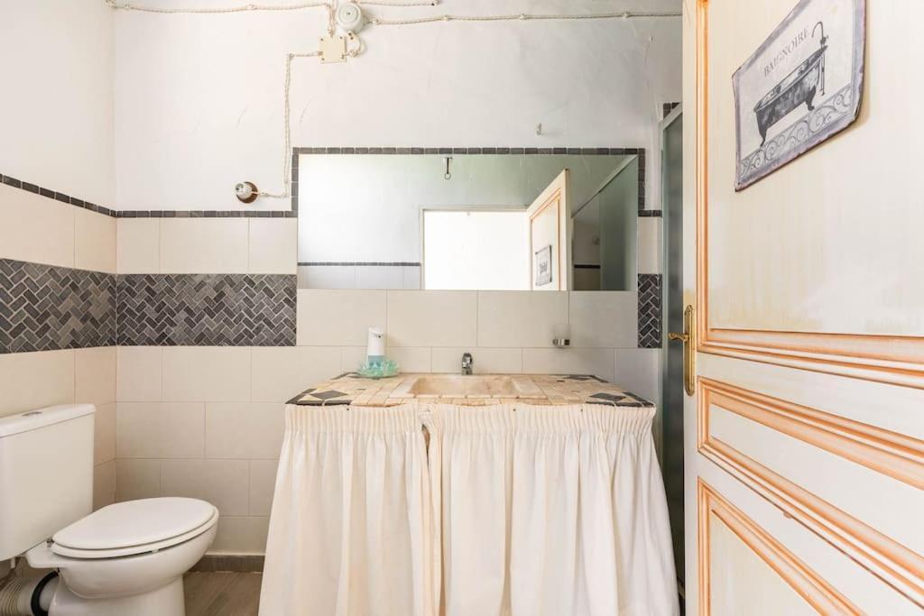 Casa Rural Navalonguilla Con Piscina 圣奥拉利亚德尔卡拉 外观 照片