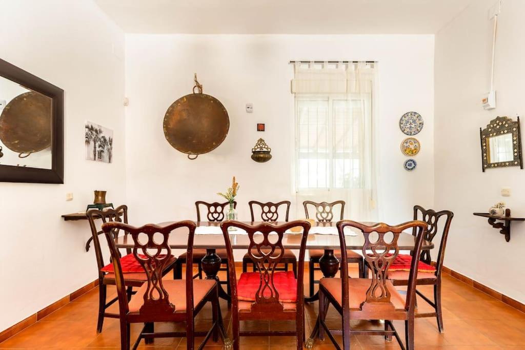 Casa Rural Navalonguilla Con Piscina 圣奥拉利亚德尔卡拉 外观 照片
