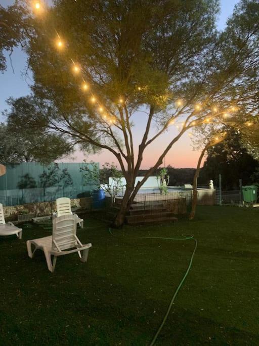 Casa Rural Navalonguilla Con Piscina 圣奥拉利亚德尔卡拉 外观 照片