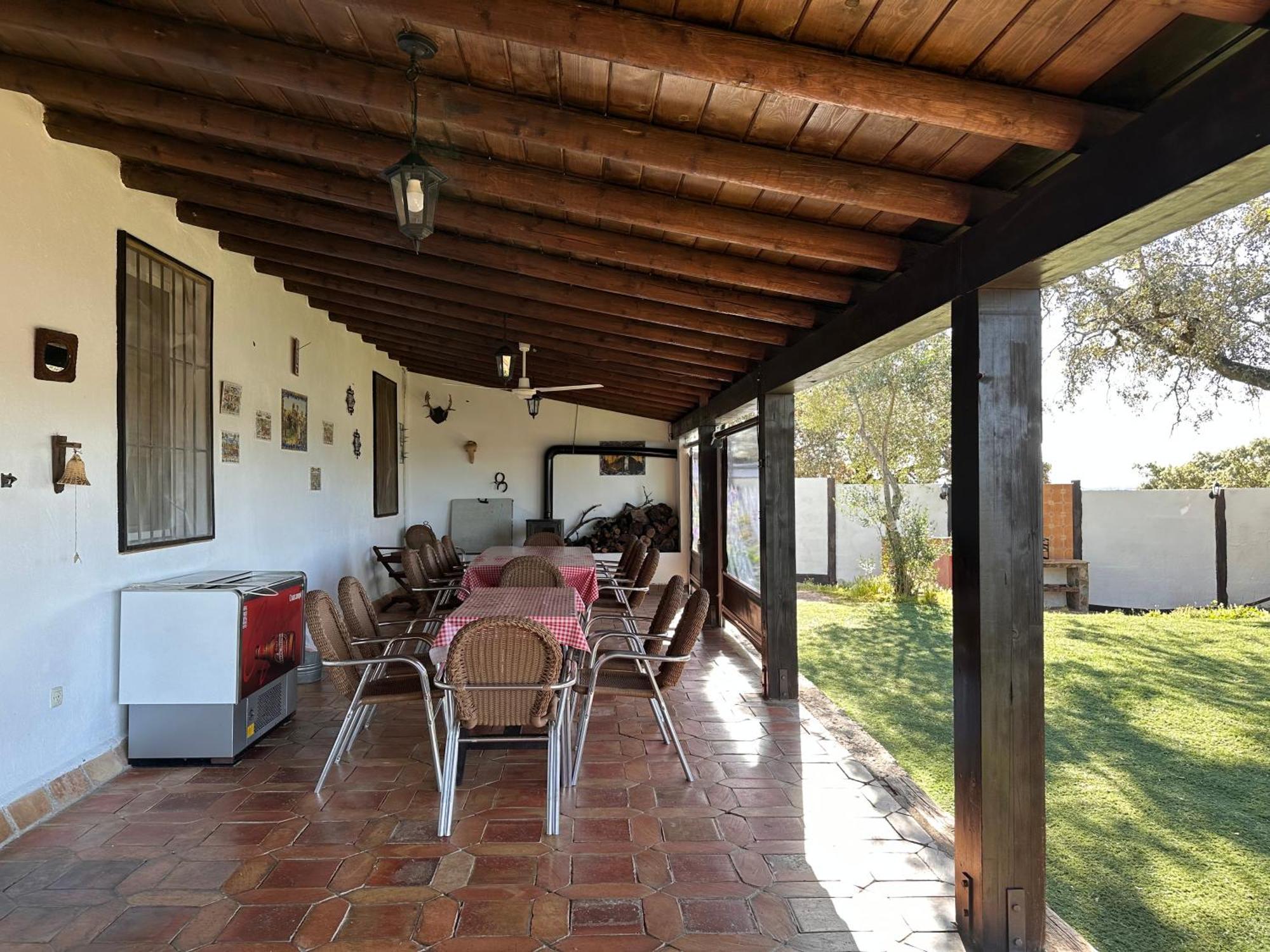 Casa Rural Navalonguilla Con Piscina 圣奥拉利亚德尔卡拉 外观 照片